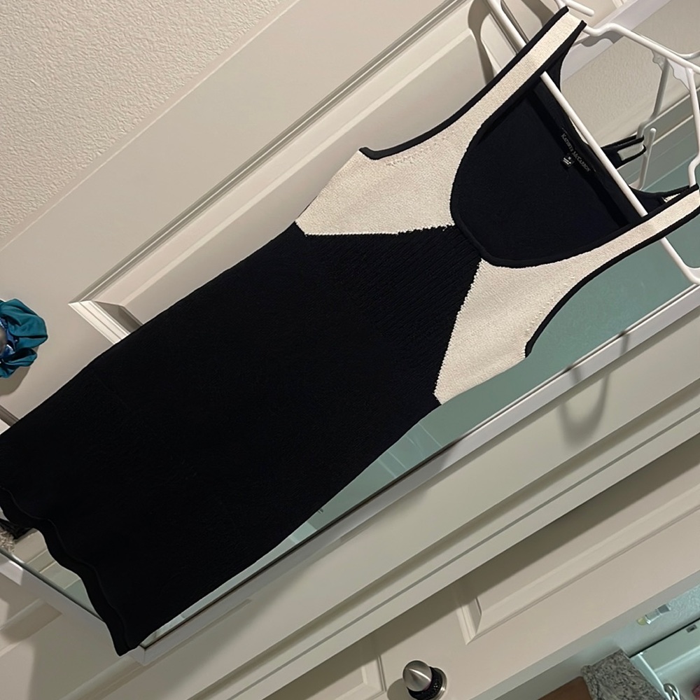 Kathryn McCarron knit body con dress, size medium